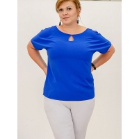 Plus size blouse 169138 Karko