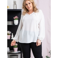Plus size blouse 169693 Karko