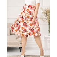 Plus size Skirt 180457 Karko
