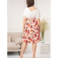 Plus size Skirt 180457 Karko