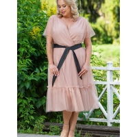 Plus size dress 183330 Karko