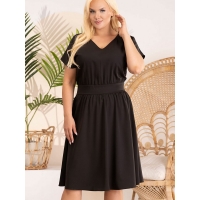 Plus size dress 183384 Karko